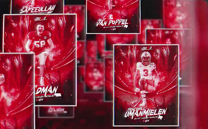 2023 Nebraska football recruits collage